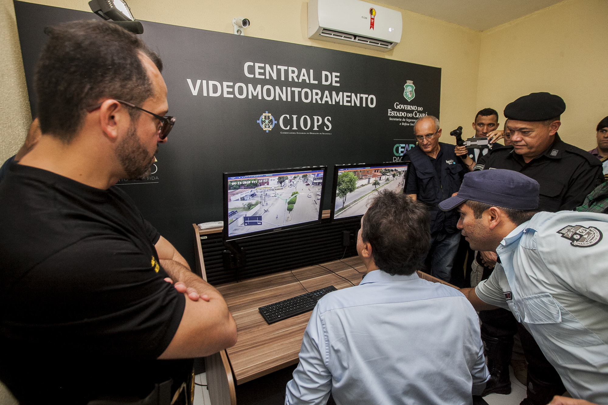 Cascavel recebe sistema de videomonitoramento e equipes exclusivas do BPRaio