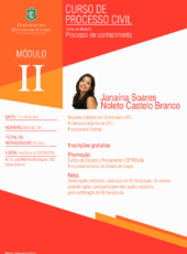PGE abre inscrição gratuita para curso de Processo Civil