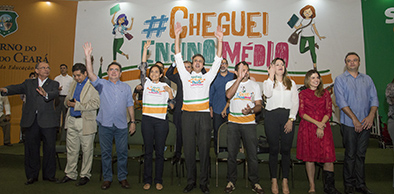 #ChegueiEnsinoMédio: governador lança projeto para alunos que saem do Ensino Fundamental