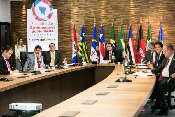 Encontro dos governadores do Nordeste