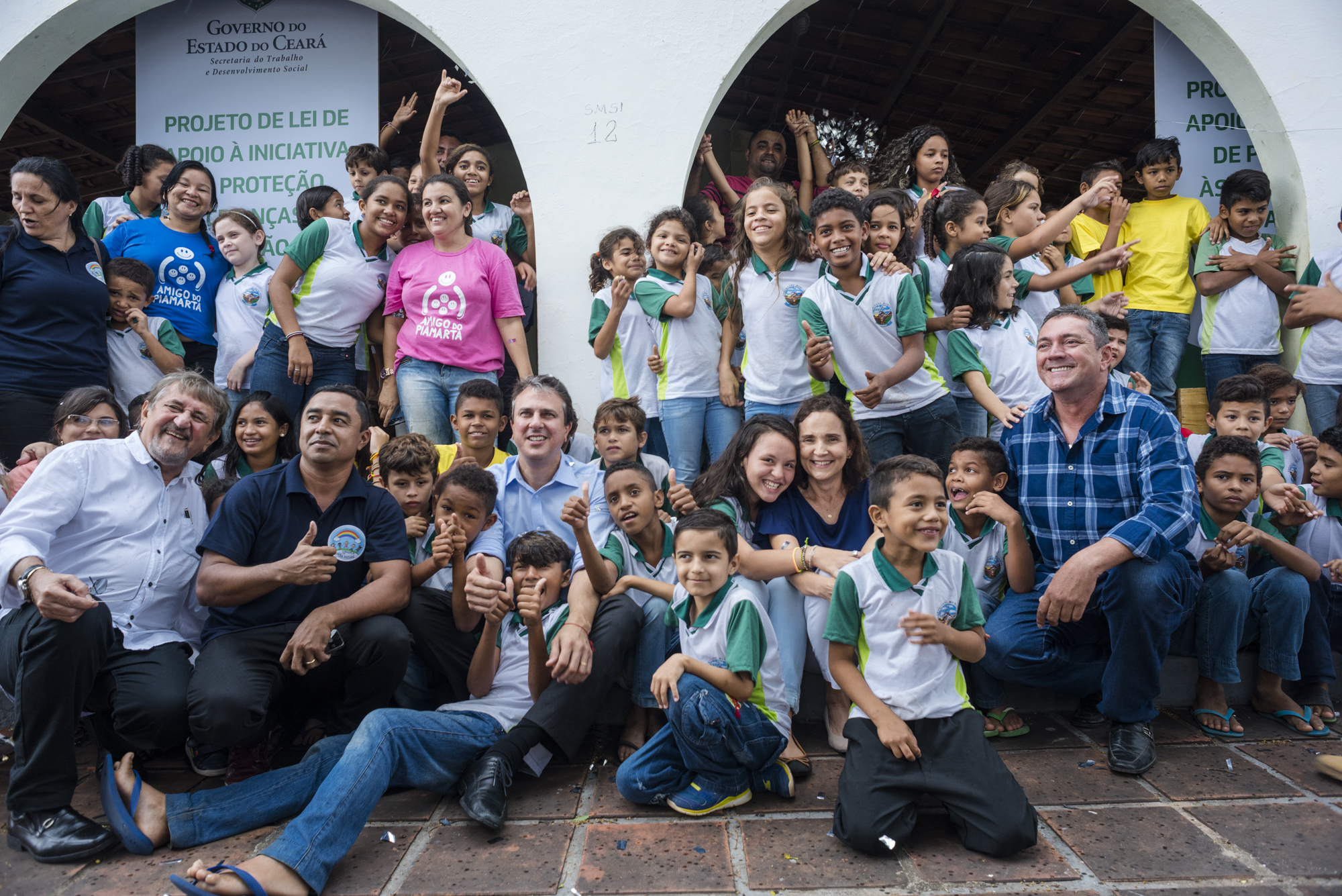 Os sonhos de cerca de 250 meninos e meninas em situação de vulnerabilidade se revigoraram nesta quarta-feira (6).