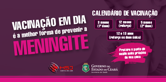 Prevenção contra meningite do Hospital São José