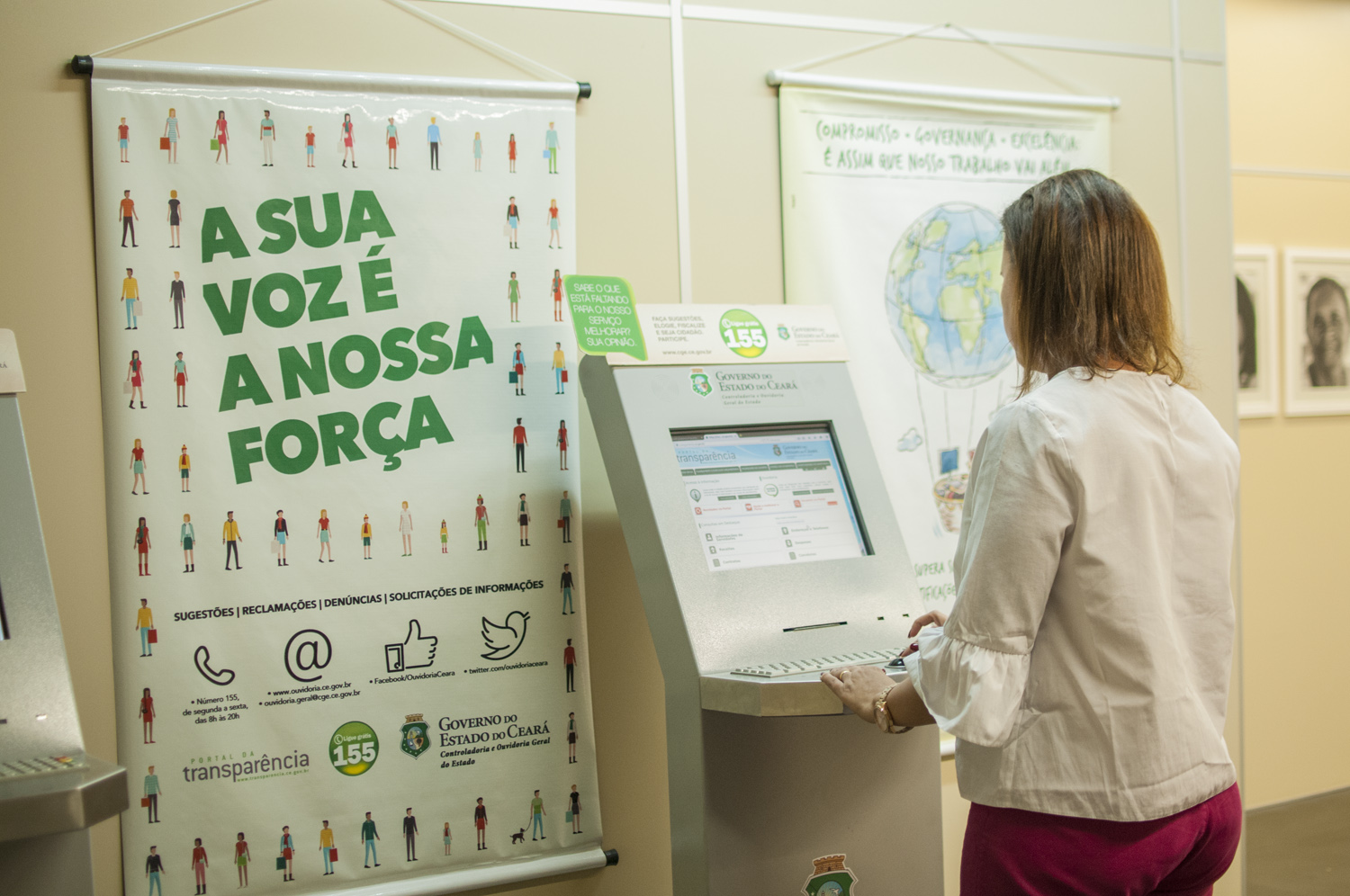 Neste mês de outubro, a série especial vai mostrar o destaque do Ceará na transparência
