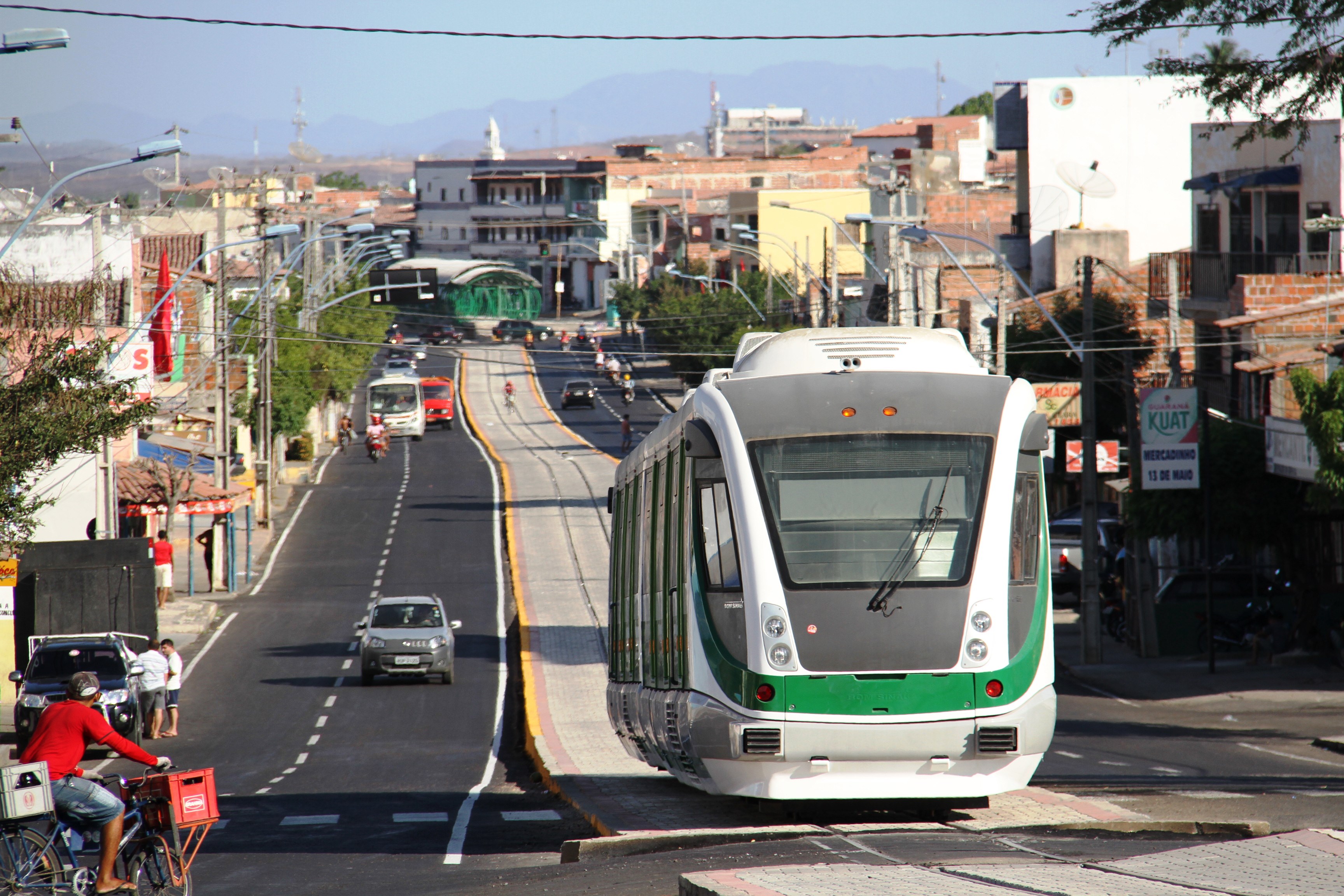 O fluxo de passageiros no VLT de Sobral aumentou quase 300% a partir do último dia 19 de setembro, quando a tarifa para acesso aos trens foi reduzida para R$ 1.