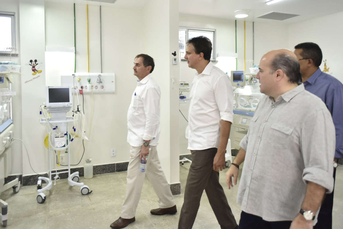 Fortaleza inaugurado o novo Centro de Assistência Materno Infantil do Hospital Nossa Senhora da