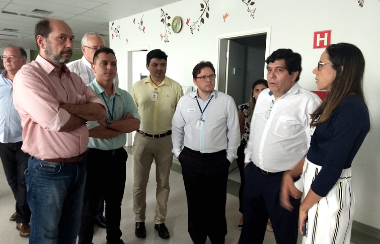 Resultado de imagem para Hospital Regional Norte recebe visita do SecretÃ¡rio da SaÃºde do Estado