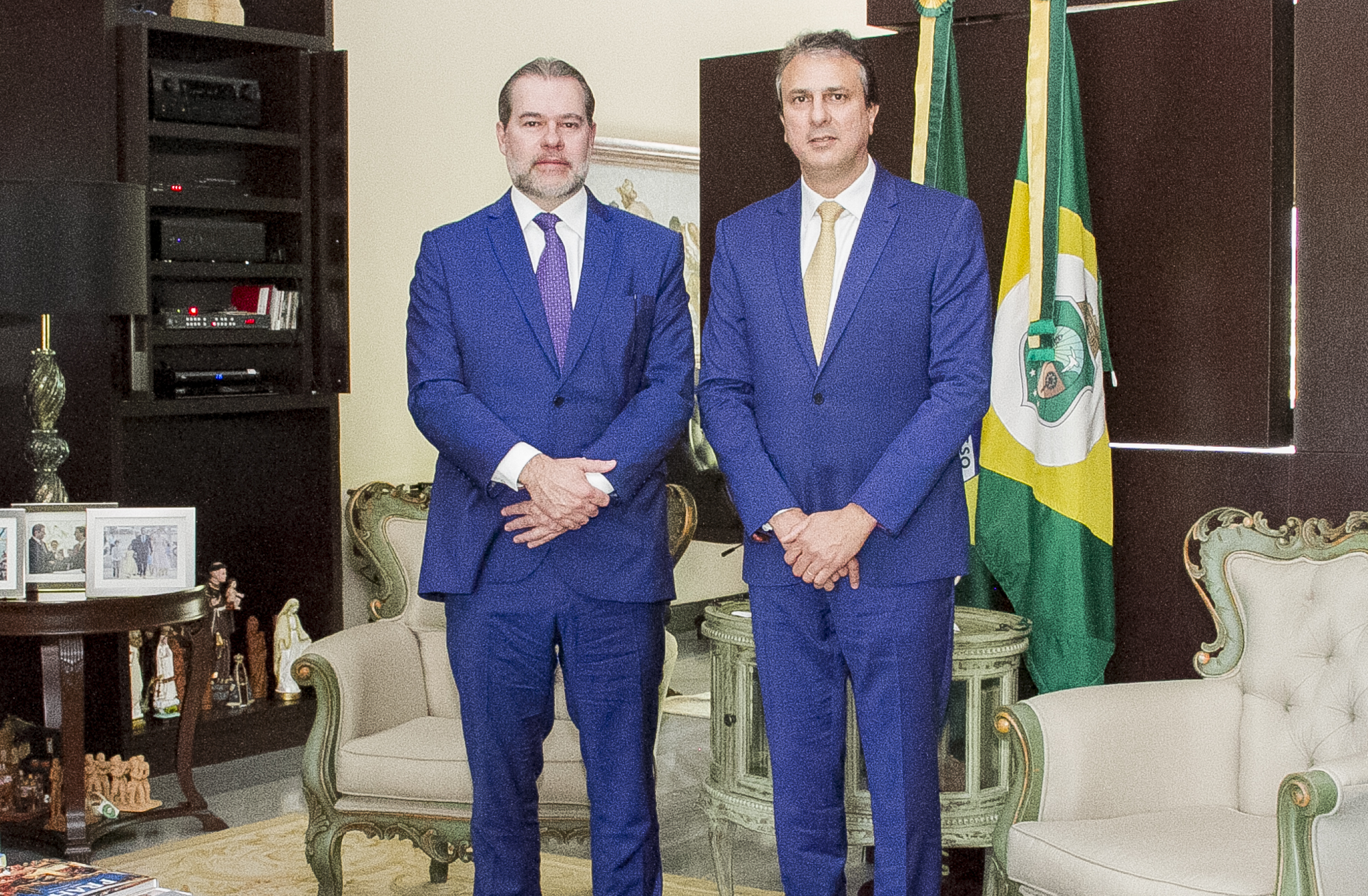 Governo do CearÃ¡ recebe visita do presidente do Supremo Tribunal Federal
