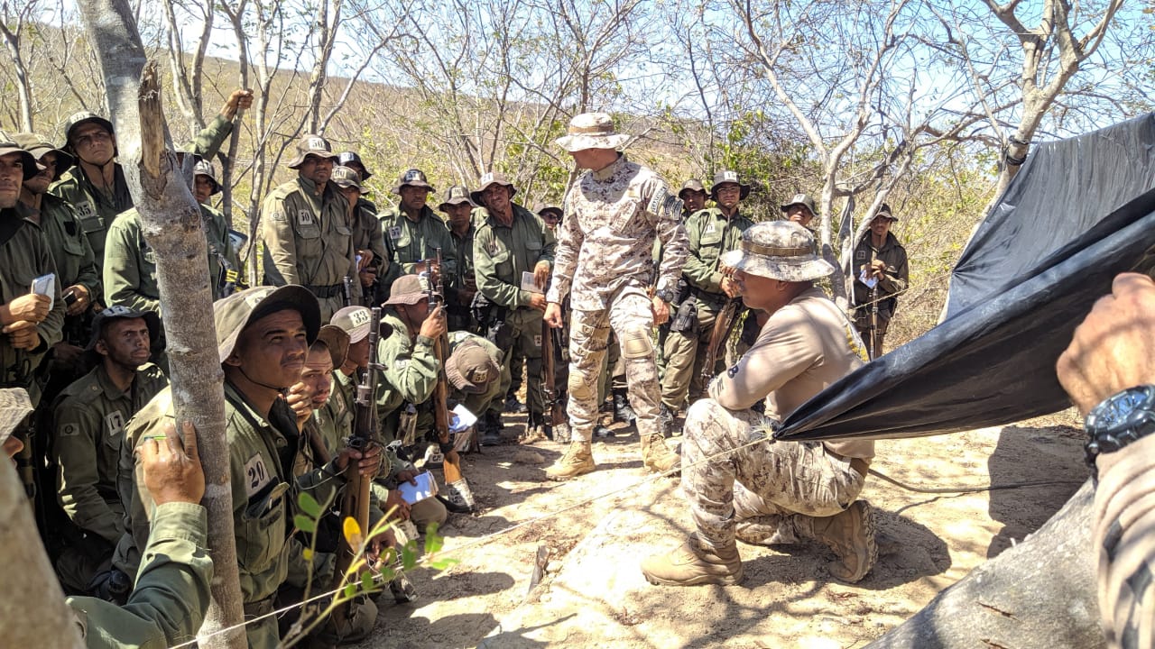 treinamento para sobrevivência na Caatinga