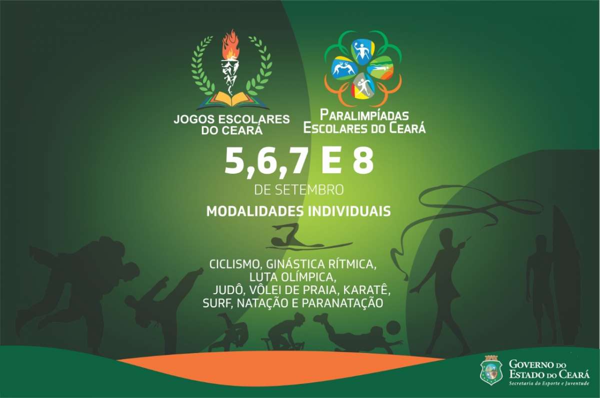 banner Jogos Escolares do Ceará 2019