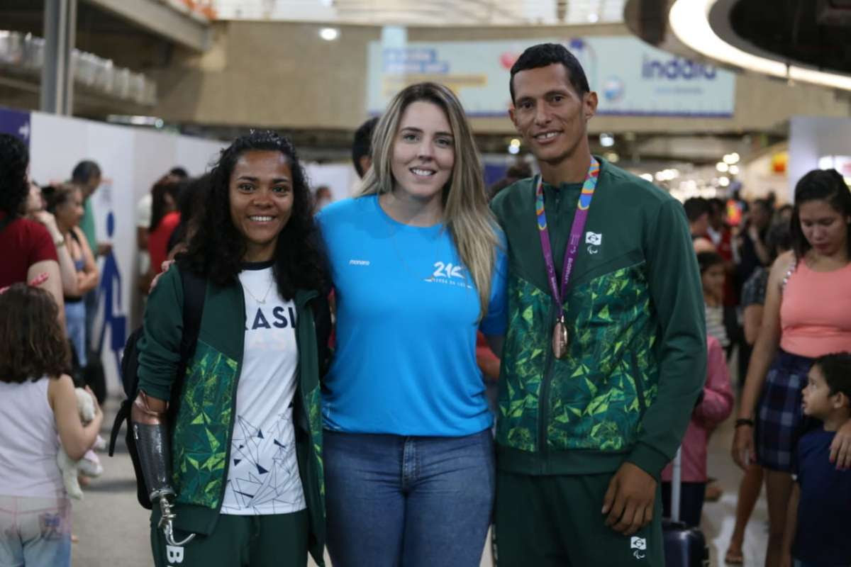 Atletas cearenses são medalhistas nos Jogos Parapan Americanos