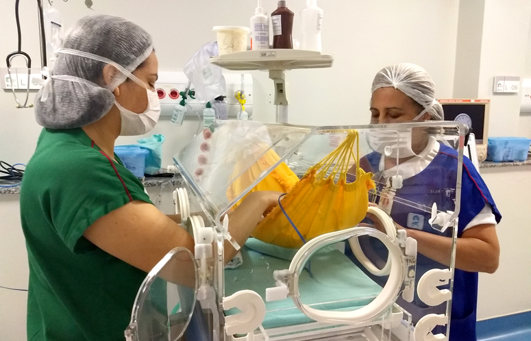 Redeterapia auxilia na recuperação de bebês prematuros