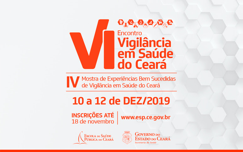 Banner do VI Encontro de Vigilância em Saúde