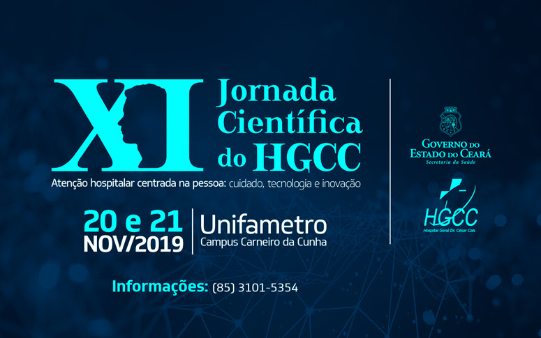 Banner da Jornada Científica do HGCC