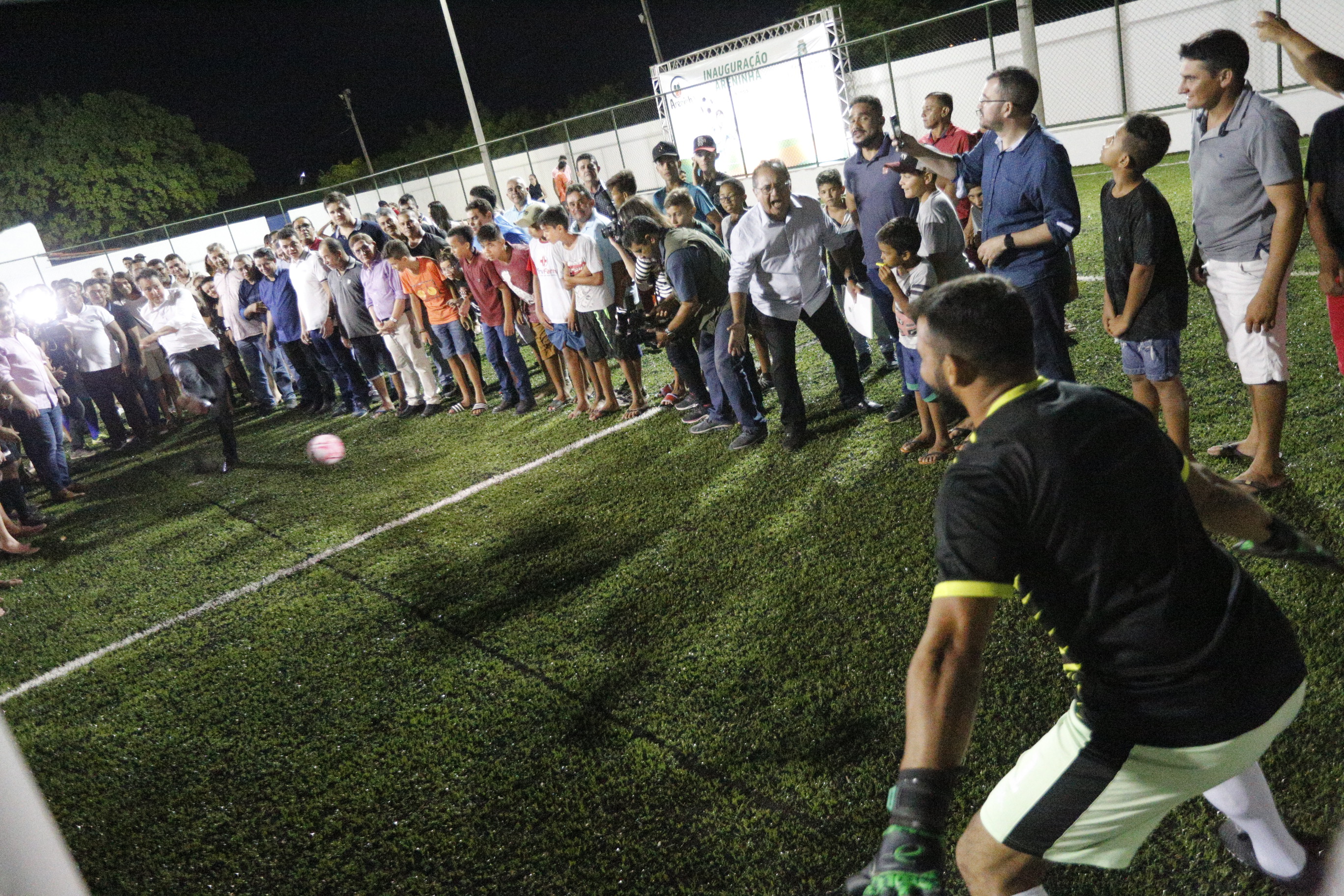 Inauguração da Areninha de Quixelô