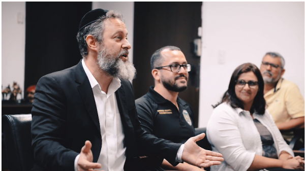 Encontro com comunidade judaica
