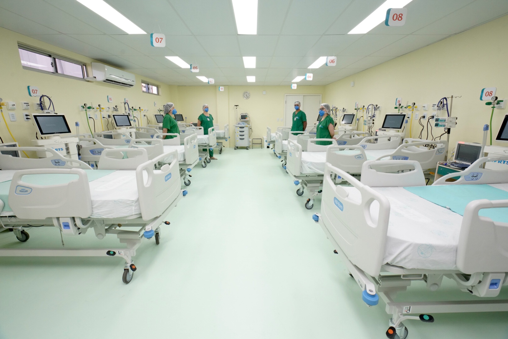 Hospital Leonardo da Vinci ganha nova ala com 23 leitos de UTI para atender  pacientes com Covid-19 - Governo do Estado do Ceará