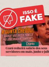 É falsa a insinuação de redução salarial dos servidores públicos estaduais