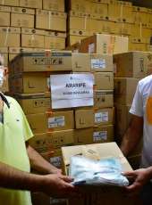 Covid-19: 72 mil máscaras são distribuídas para população de cinco municípios cearenses