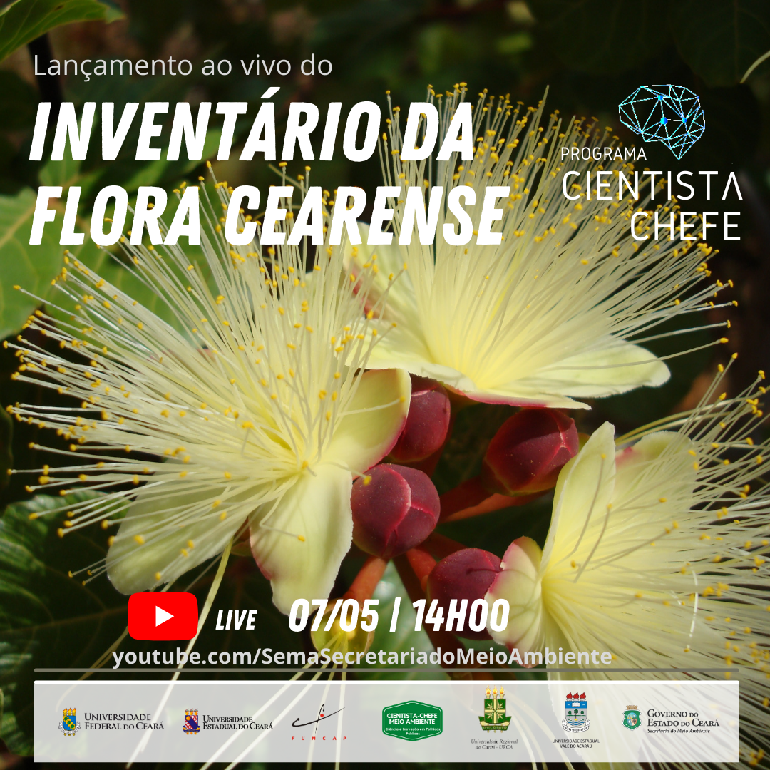 Sema lança Inventário da Flora Cearense - Governo do Estado do Ceará