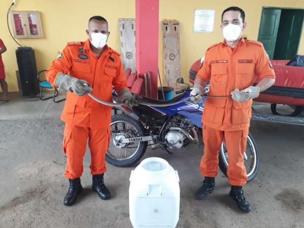 Corpo de Bombeiros captura cascavel de 1m em área residencial em