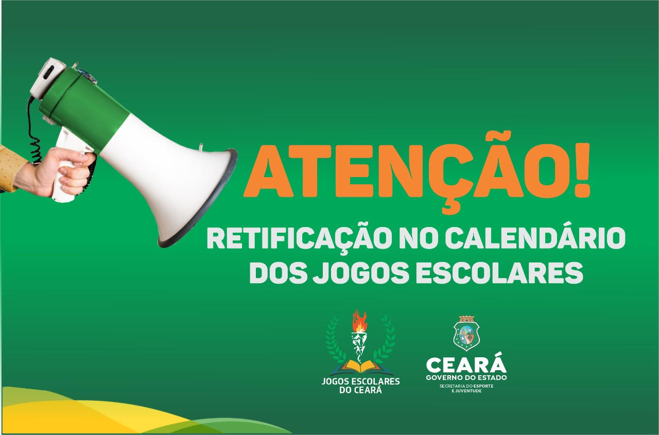 Fim de semana será repleto de competições dos Jogos Escolares 2023 -  Governo do Estado do Ceará