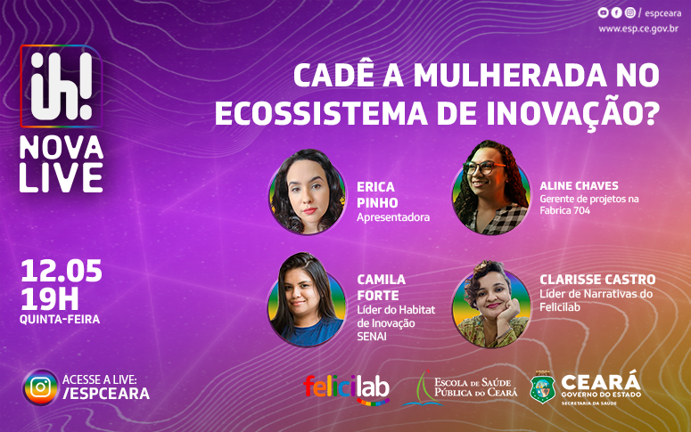 Live curso Empreendedorismo Digital Feminino - Instituto Comradio