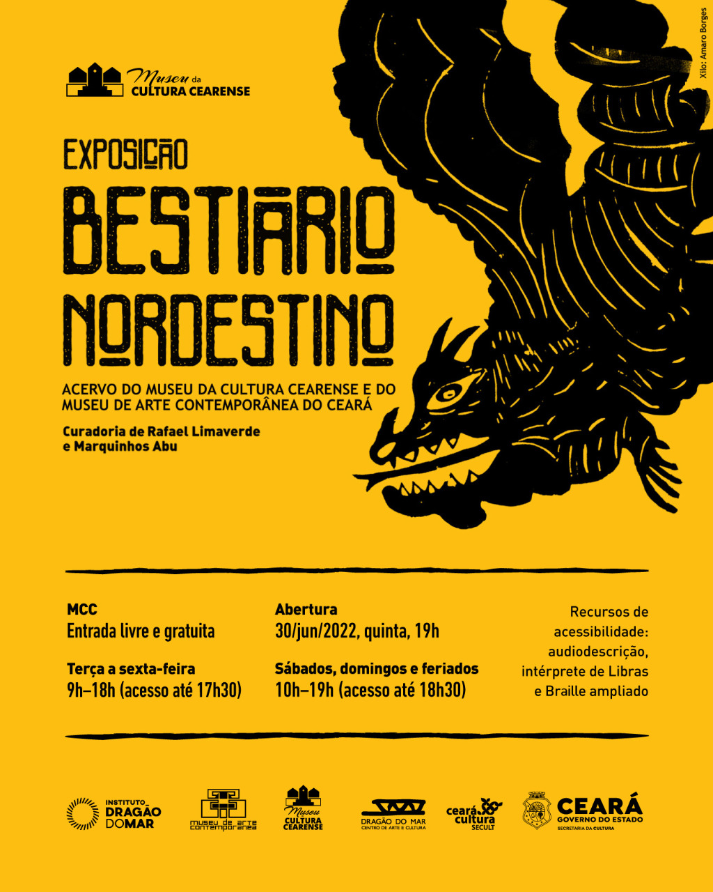 Museu da Cultura Cearense abre exposição Bestiário Nordestino na