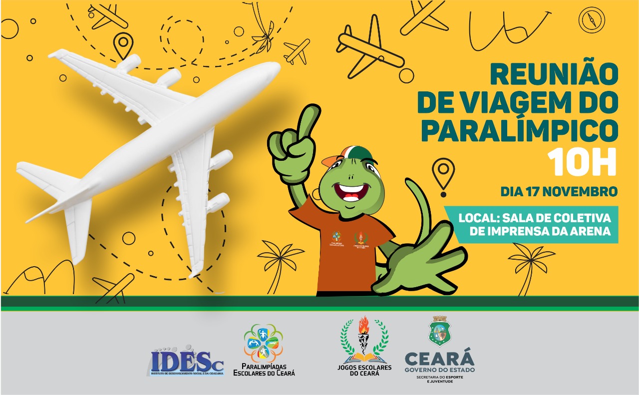 Sesporte realiza reunião de viagem referente à Etapa Nacional dos Jogos da  Juventude 2023 - Governo do Estado do Ceará