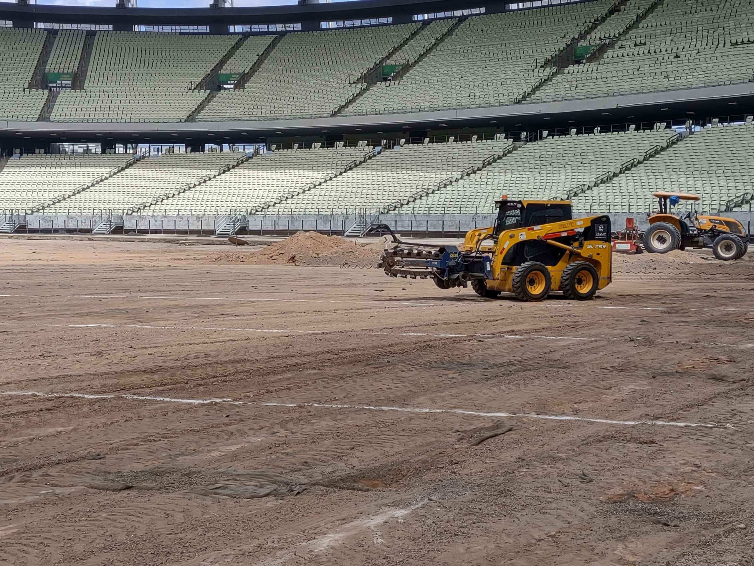 Jogo de reabertura da Arena Castelão com novo gramado tem Fortaleza  avançando na Libertadores 2023 - Secretaria do Esporte