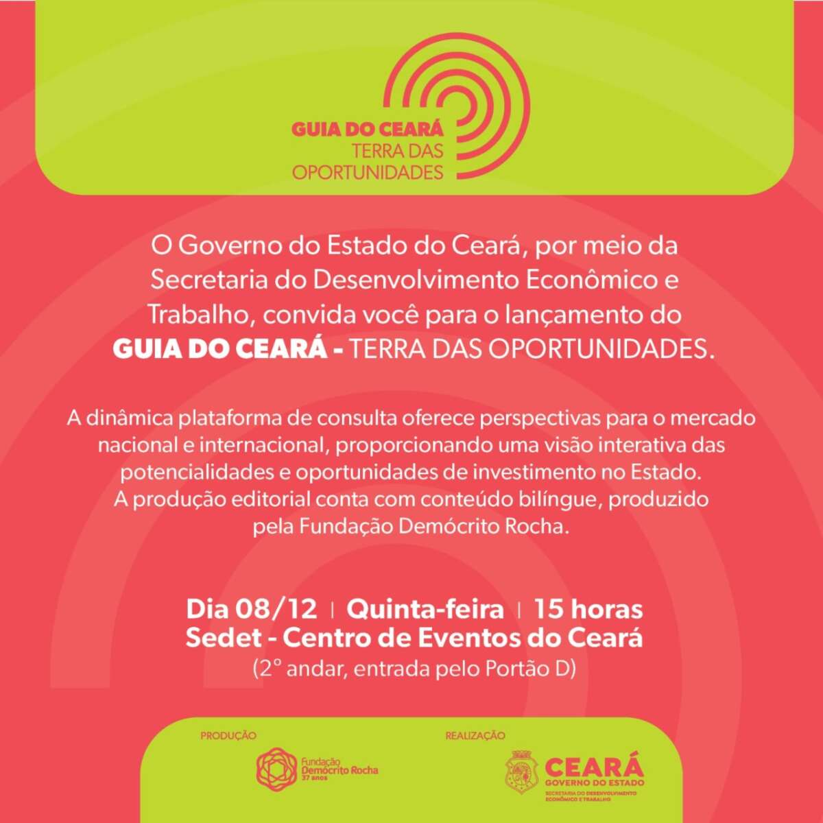 Hub Tecnológico: Protagonismo global – Ceara Terra das Oportunidades