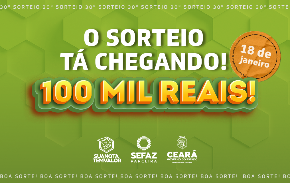 Governo do Ceará entrega prêmios aos ganhadores do segundo sorteio
