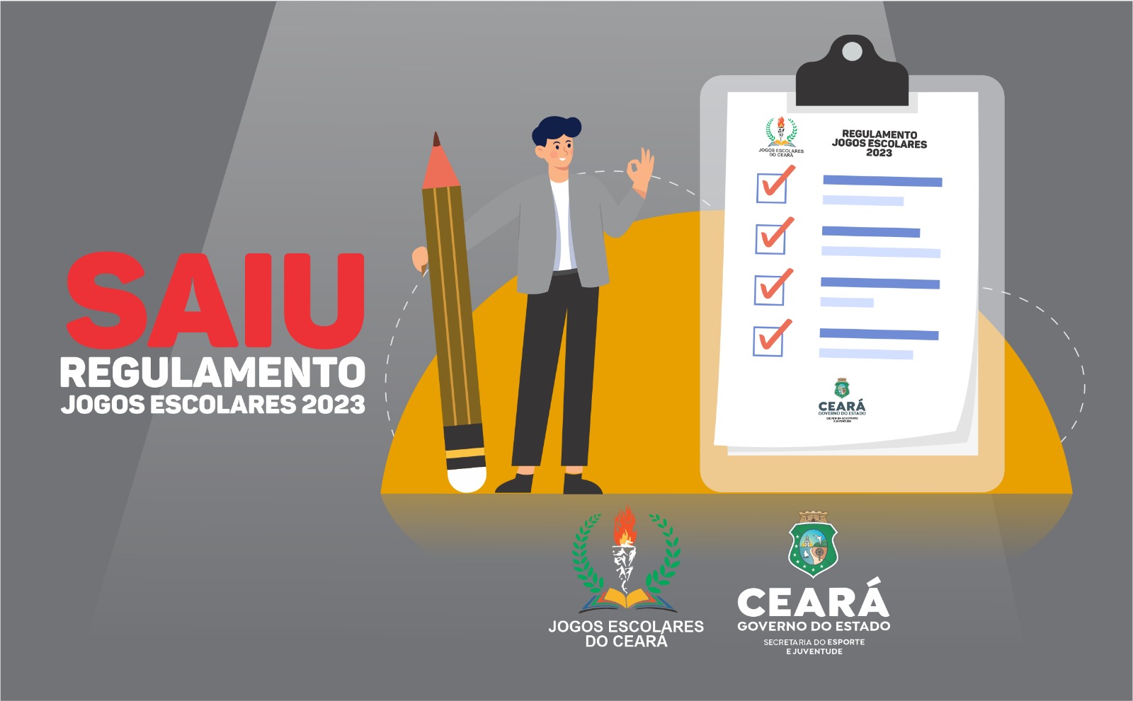 Fim de semana será repleto de competições dos Jogos Escolares 2023 -  Governo do Estado do Ceará