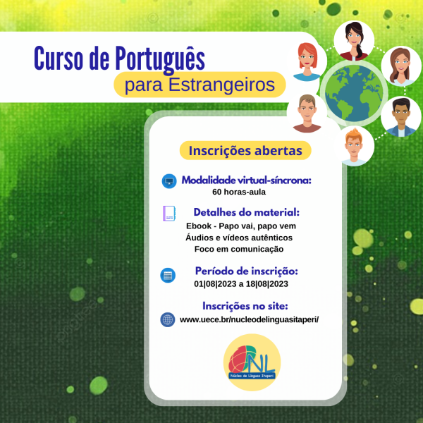 1ª aula de Português para estrangeiros 