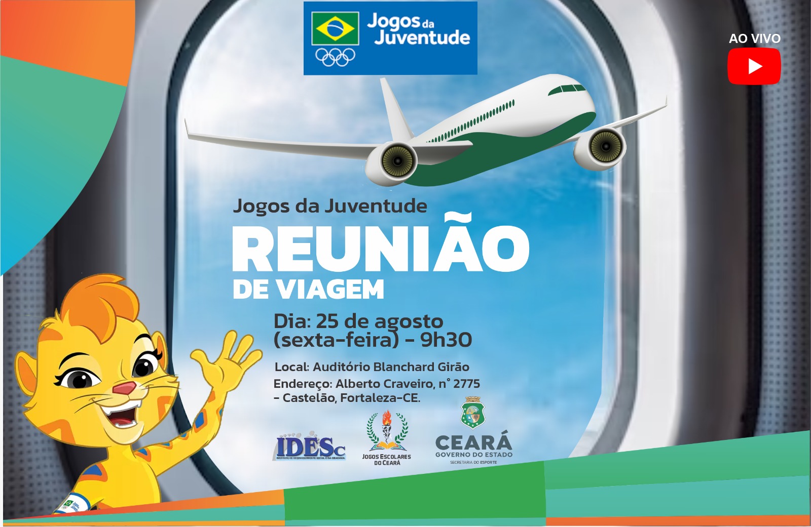 Sesporte realiza reunião de viagem referente à Etapa Nacional dos Jogos da  Juventude 2023 - Governo do Estado do Ceará