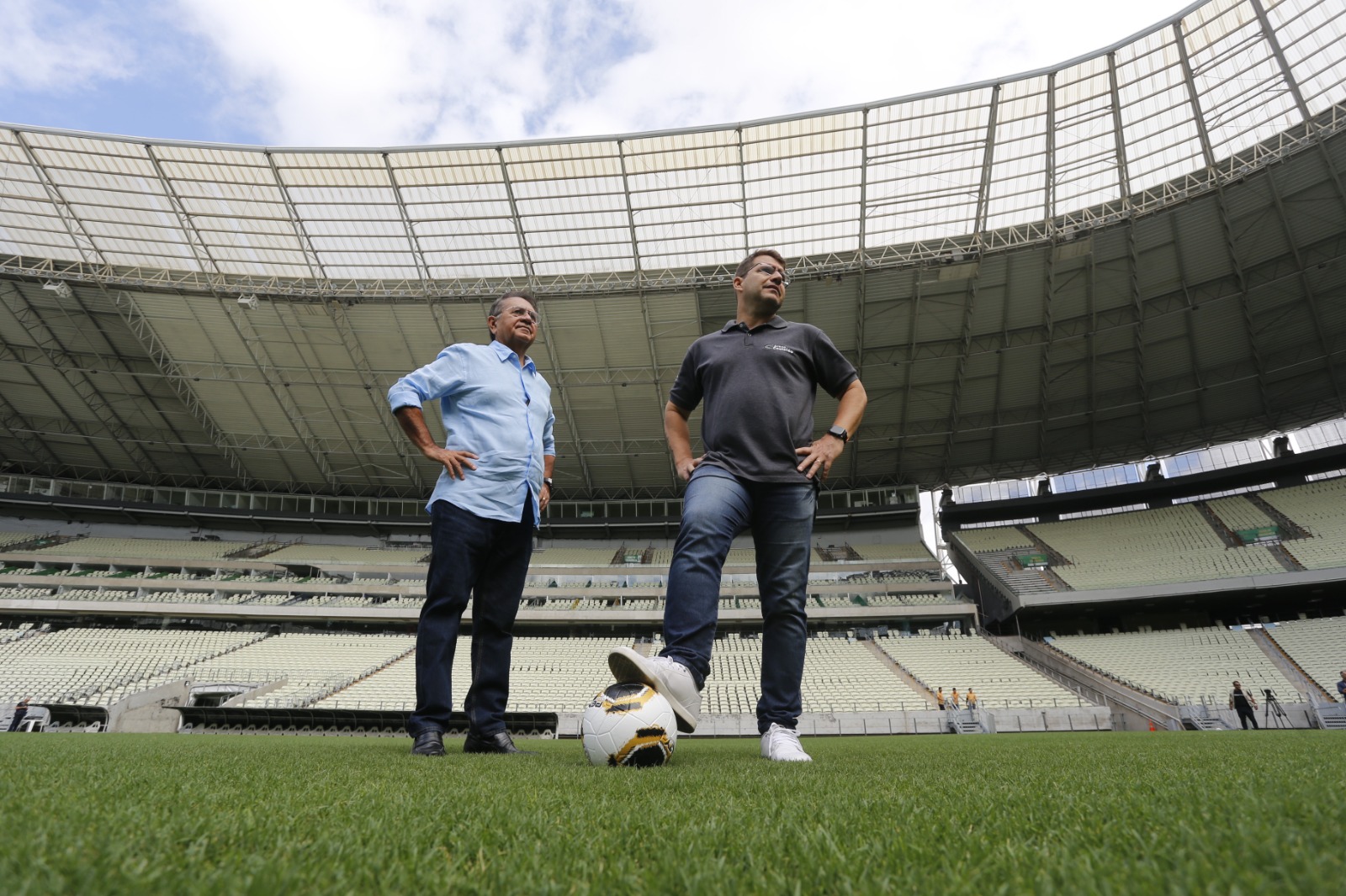 Com pausa nos jogos, Arena Castelão reforça manutenção do gramado - Governo  do Estado do Ceará