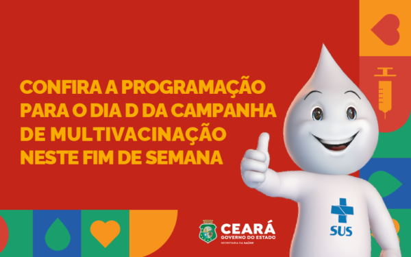 Governo do Ceará disponibiliza vacinas em equipamentos para público  infantil neste fim de semana - Governo do Estado do Ceará