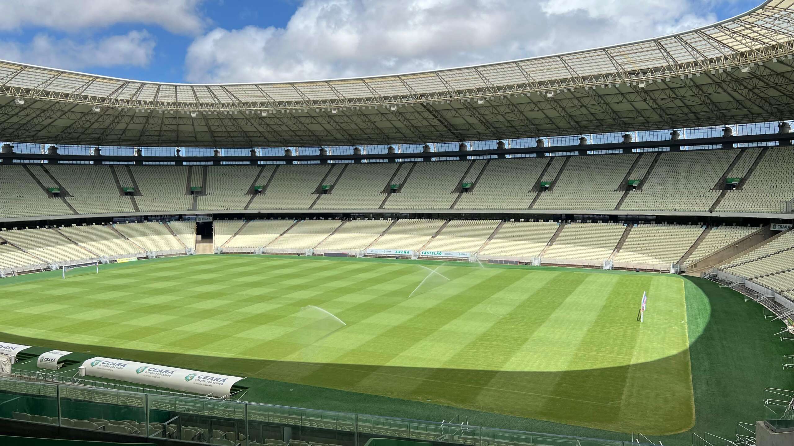 Arena Castelão inicia temporada de jogos 2022 - Governo do Estado do Ceará