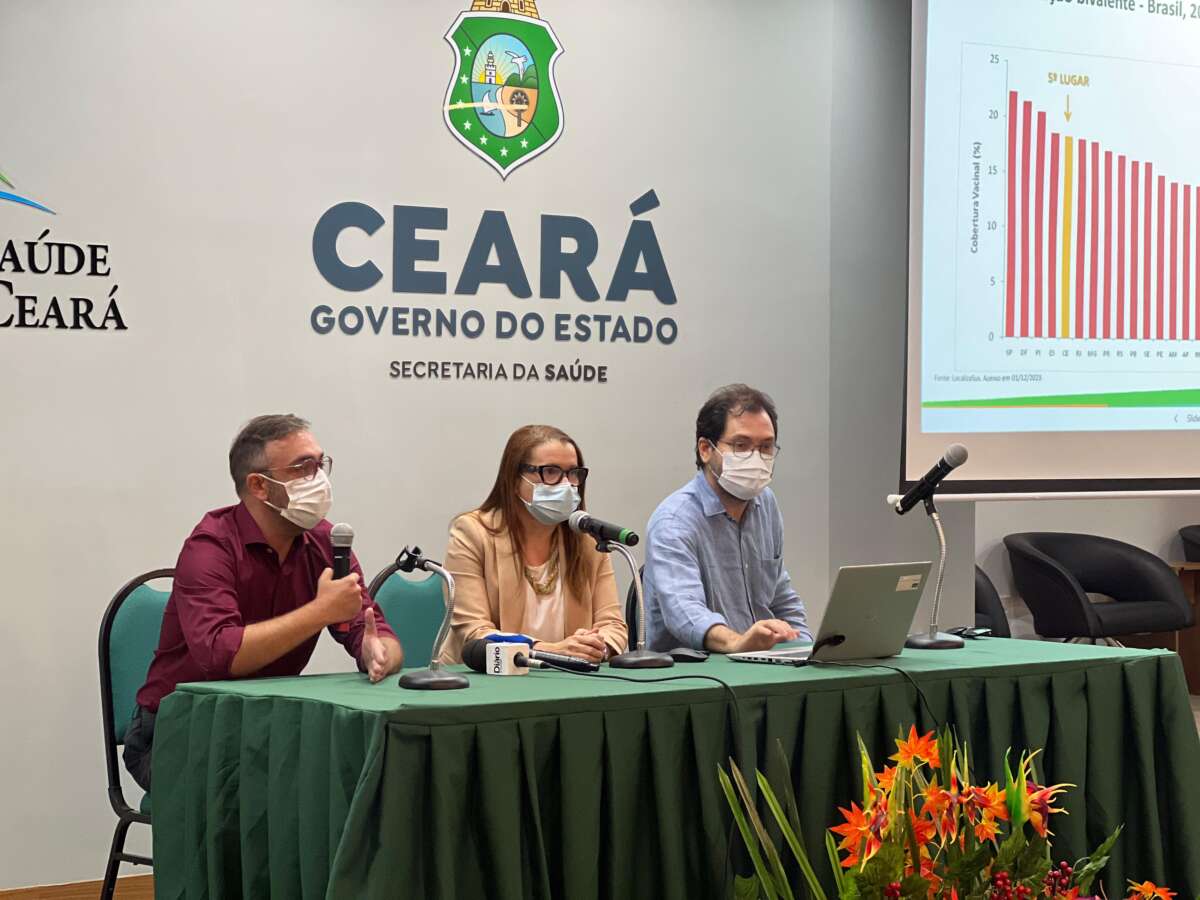 Saúde do Ceará reforça cuidados contra covid-19; vacinação será intensificada a partir de 4 dezembro
