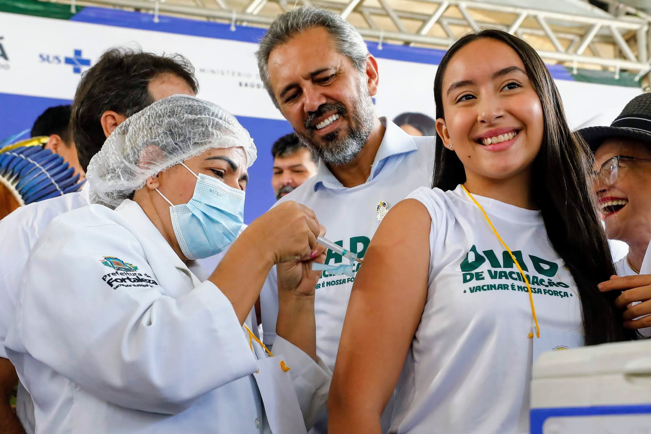 Governo do Ceará realiza Dia D de Vacinação contra Gripe em parceria com prefeituras e Governo Federal