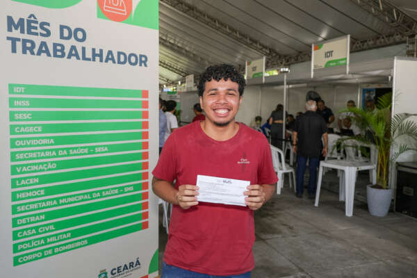Mutirão oferece mais de 3 mil vagas de emprego e diversos serviços para trabalhadores cearenses 5 SET 6838
