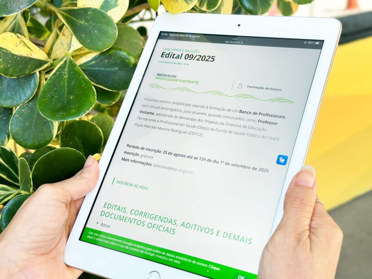 Oportunidade Única: ESP/CE Procura Professor Visitante para Impulsionar a Vigilância em Saúde