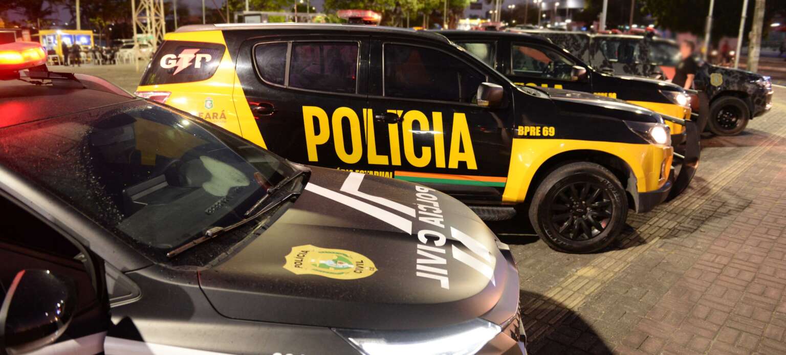 Forças de Segurança capturam 246 pessoas e apreendem 58 armas de fogo durante Operação Integração Saturação Total no Ceará