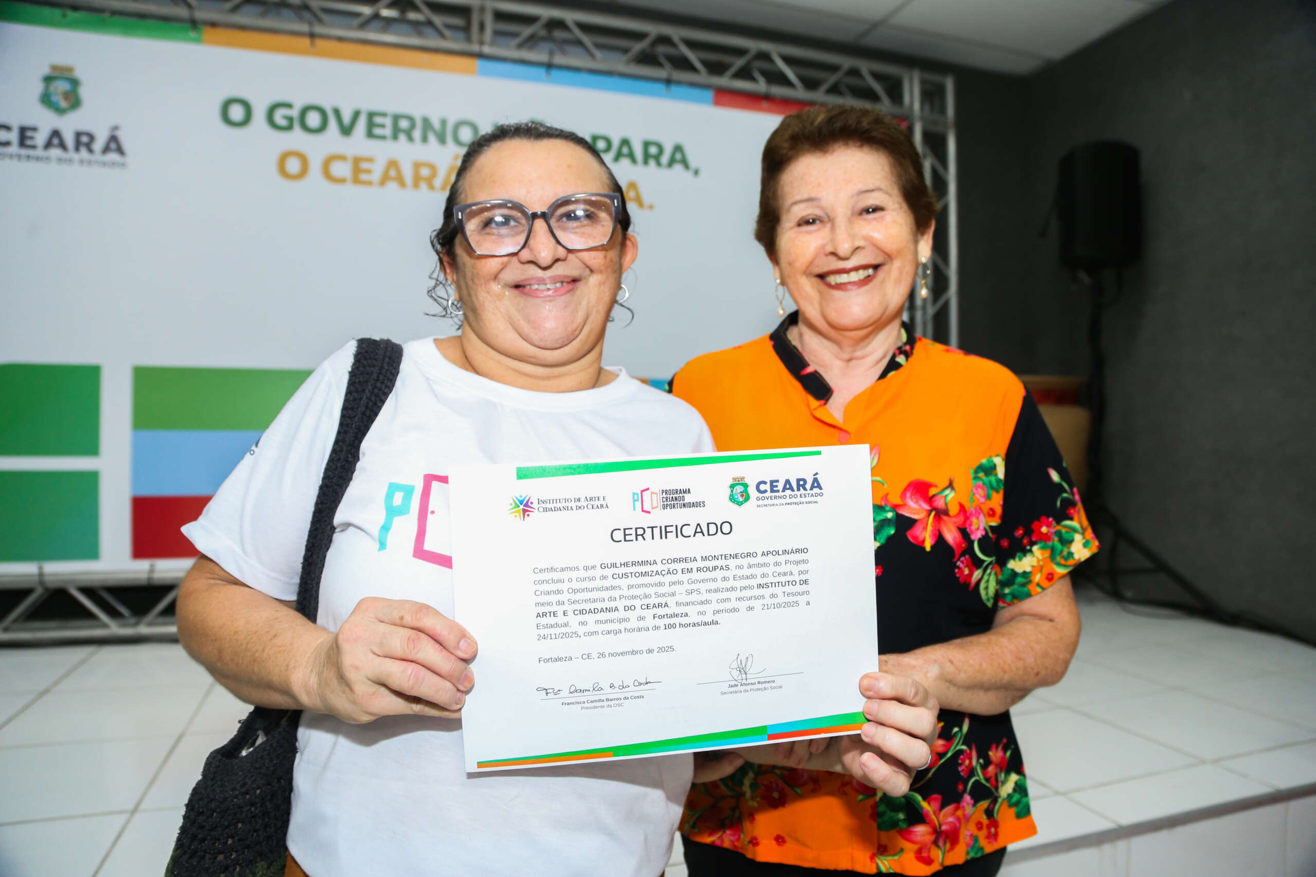 No primeiro mês do ano, quase 500 cearenses concluem cursos profissionalizantes e aumentam chances no mercado de trabalho