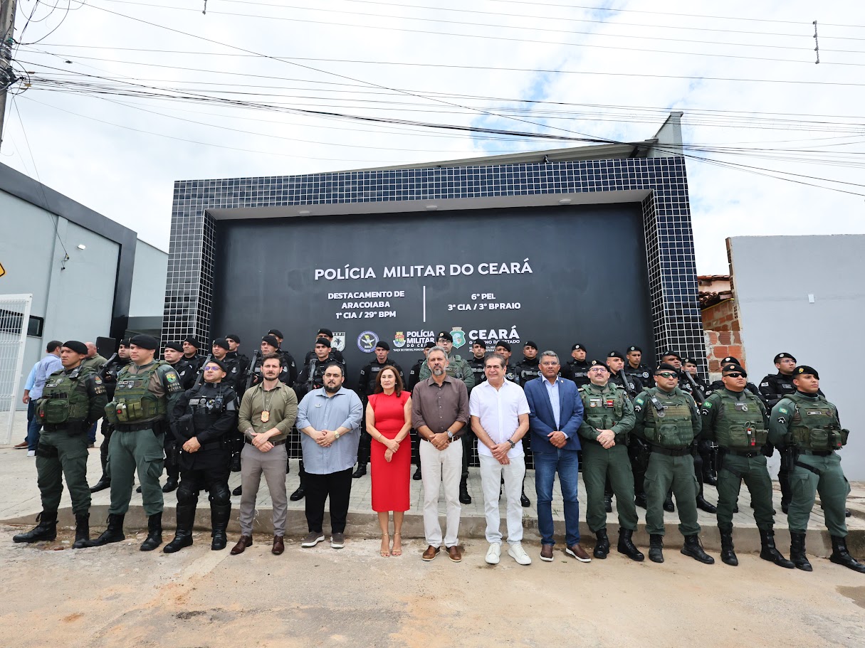 Aracoiaba ganha base do CPRaio e central de videomonitoramento para reforçar segurança da população