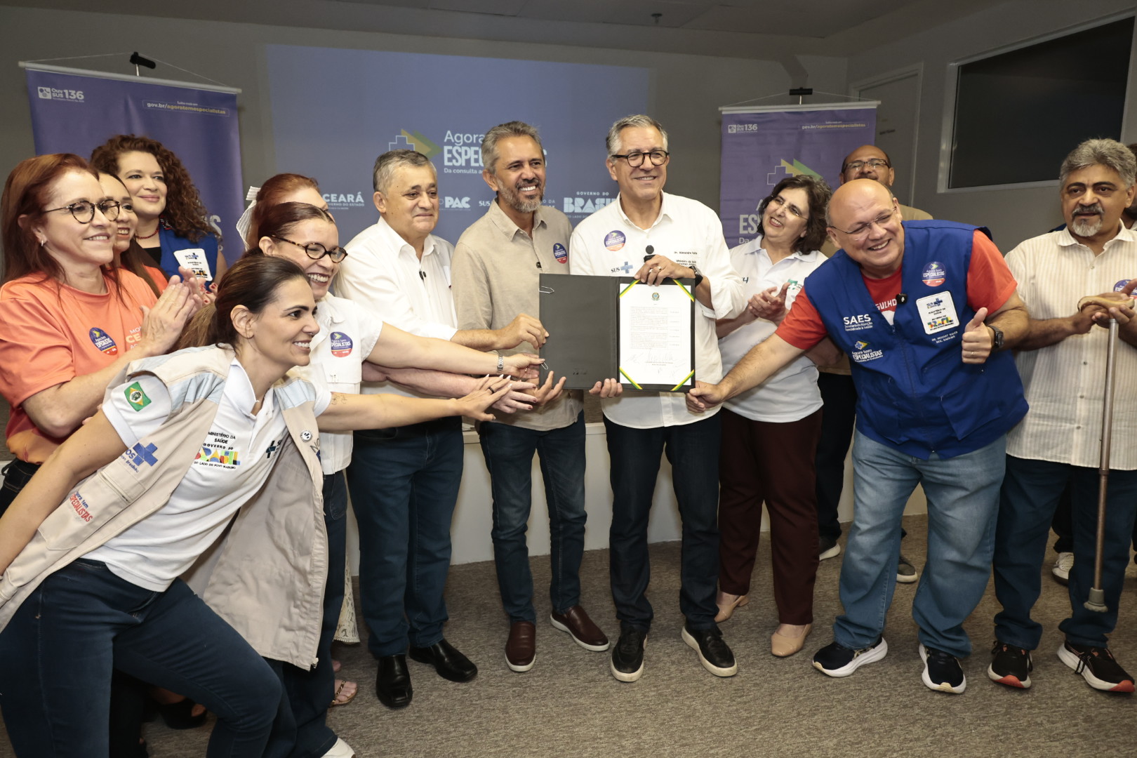 Parceria entre Governo do Ceará e Governo Federal garante 100% dos leitos do HUC em funcionamento e amplia a capacidade da rede pública estadual